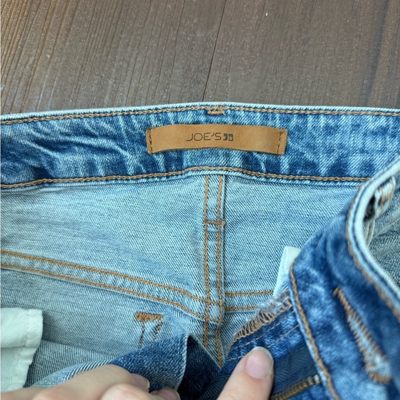 Joe's Jeans Light Blue Denim Skirt with Contrast Stitching - Picture 2 of 2